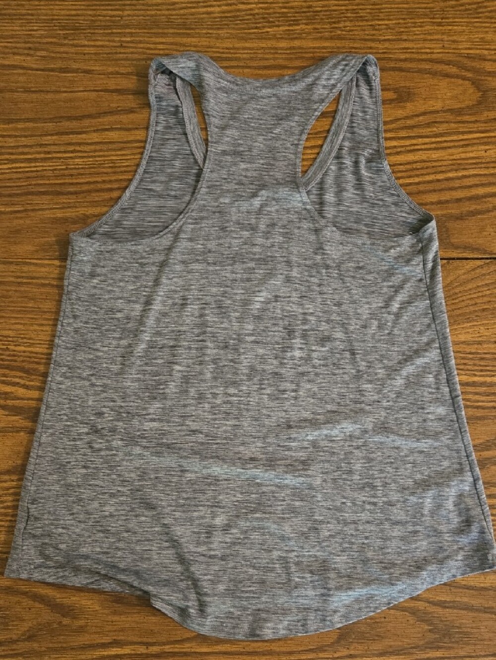 Athletic Works Grey Racerback Tank Top - Picture 2 of 2